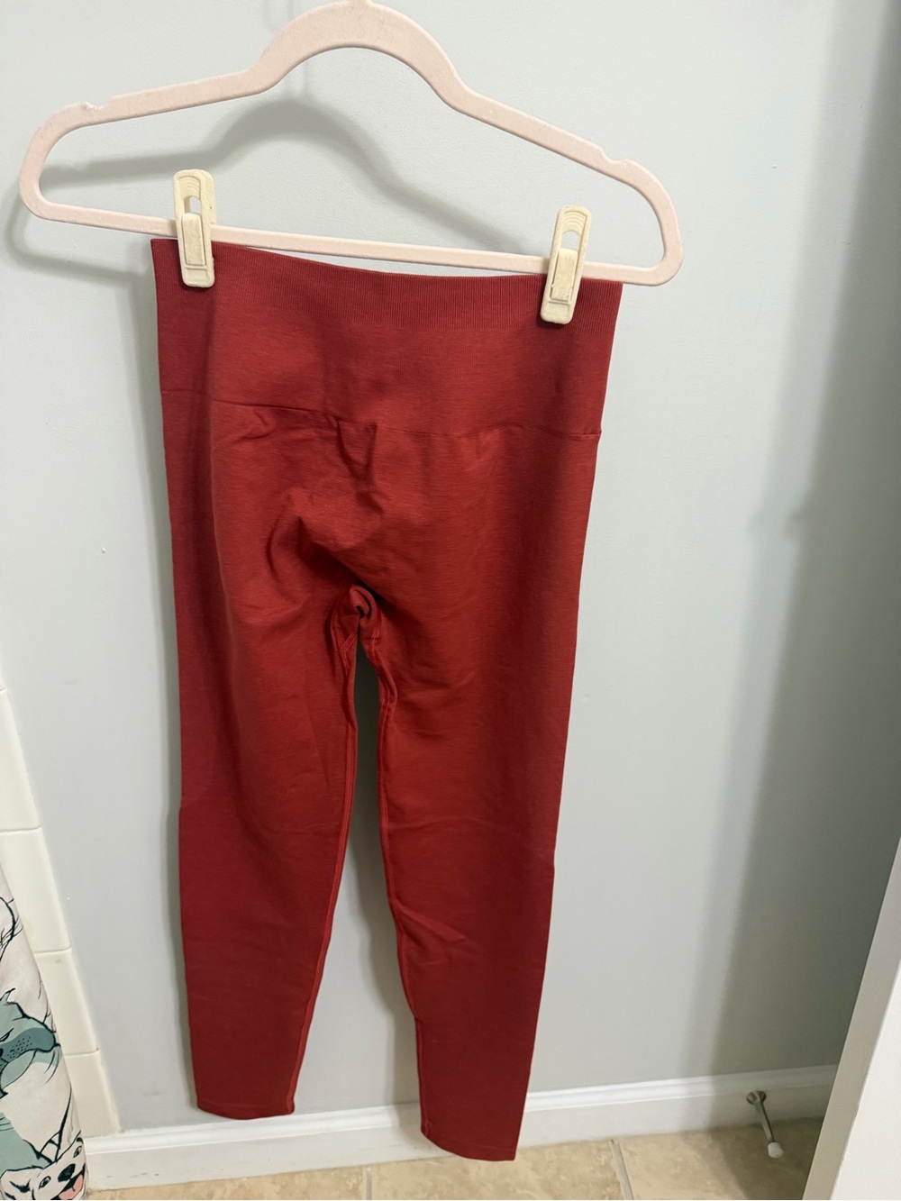 NWT Alphalete Amplify Deep Red Leggings